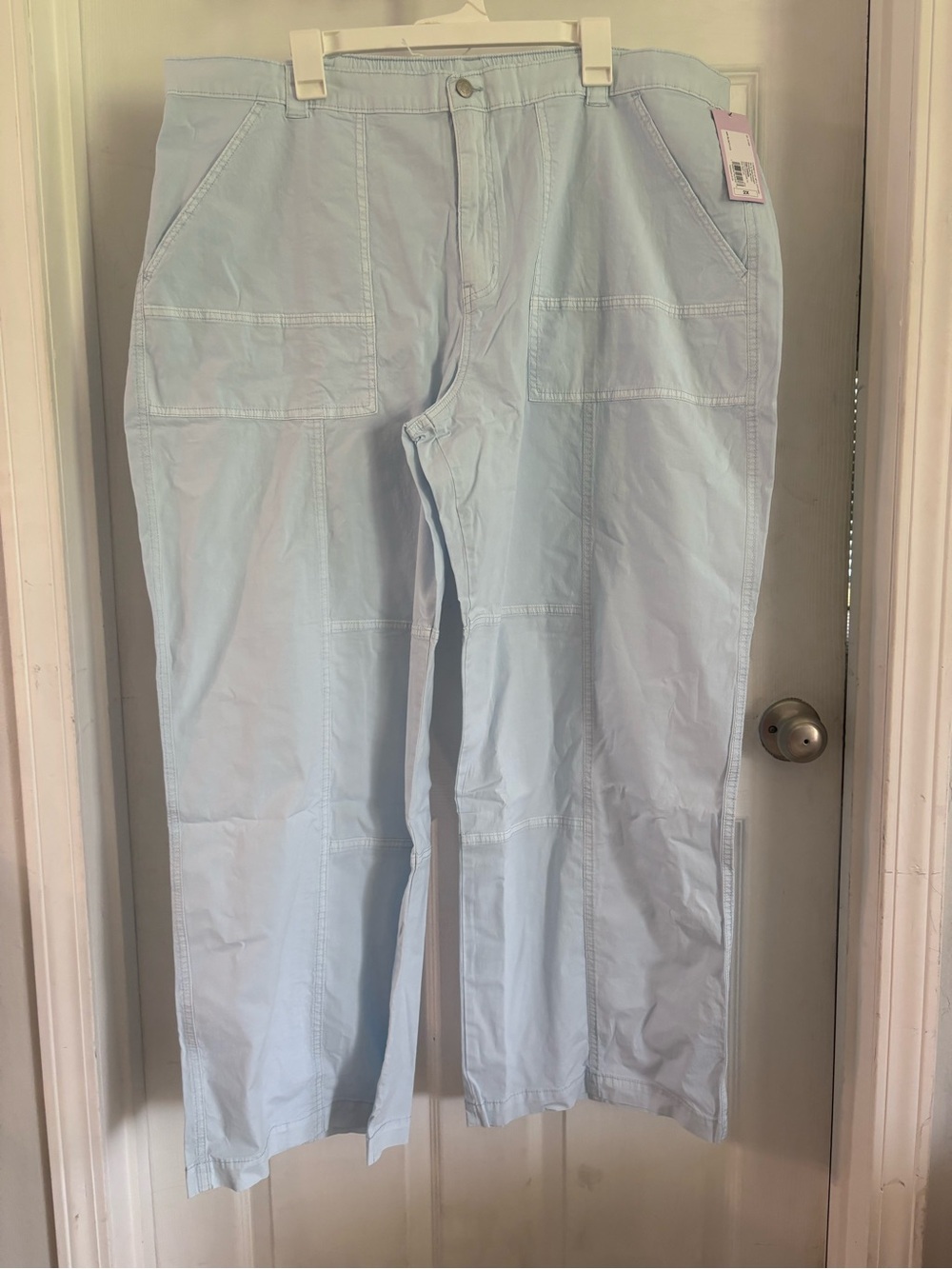 Women’s Light Blue Workwear Utility Pants